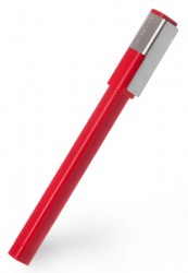 Ручка-роллер Moleskine CLASSIC PLUS (EW61RF907) 0.7мм прямоугол. красный черные чернила блистер