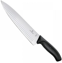 Нож кухонный Victorinox Swiss Classic (6.8023.25B) стальной лезв.250мм прямая заточка черный блистер