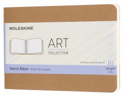 Блокнот для рисования Moleskine ART CAHIER SKETCH ALBUM ARTSKA2P3 Pocket 90x140мм обложка картон 72стр. бежевый