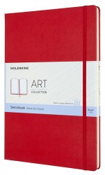 Блокнот для рисования Moleskine ART SKETCHBOOK ARTBF832F2 A4 96стр. твердая обложка красный