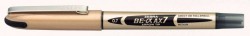 Ручка-роллер Zebra ZEB-ROLLER BE& AX7 (EX-JB7-BK) 0.7мм стреловидный пиш. наконечник черный