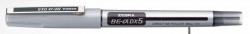 Ручка-роллер Zebra ZEB-ROLLER BE& DX5 (EX-JB4-BK) 0.5мм игловидный пиш. наконечник черный