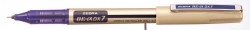 Ручка-роллер Zebra ZEB-ROLLER BE& DX7 (EX-JB5-BL) 0.7мм игловидный пиш. наконечник синий