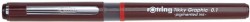 Ручка капиллярная Rotring TIKKY GRAPHIC (1904750) 0.1мм черные чернила