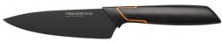 Нож кухонный Fiskars Edge (1003096) стальной разделочный лезв.120мм прямая заточка черный/оранжевый
