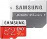 Флеш карта microSDXC 512Gb Class10 Samsung MB-MC512HA/RU EVO PLUS + adapter