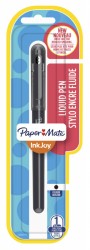Ручка-роллер Paper Mate INKPOINT (1986272) игловидный пиш. наконечник черные чернила блистер