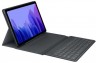 Чехол-клавиатура Samsung для Samsung Galaxy Tab A7 Book Cover полиуретан серый (EF-DT500BJRGRU)