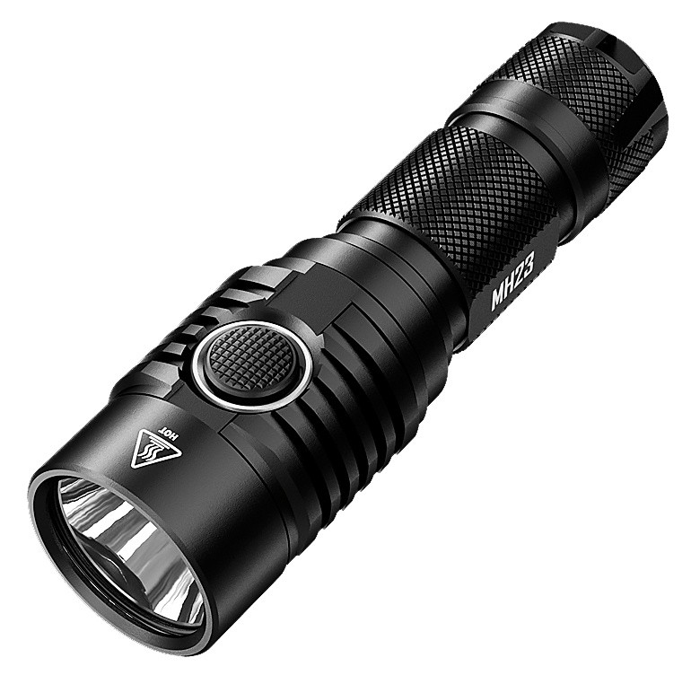 Фонарь ручной Nitecore MH23 черный лам.:светодиод. 18650/CR123x1 (17177)