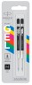 Стержень гелевый Parker Quink Gel Z10 (2136231) M 0.7мм черные чернила блистер (2шт)