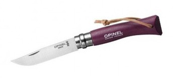Нож перочинный Opinel Tradition Colored №07 (001444) 186мм фиолетовый