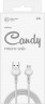 Кабель Redline Candy УТ000021983 USB (m)-micro USB (m) 1м белый