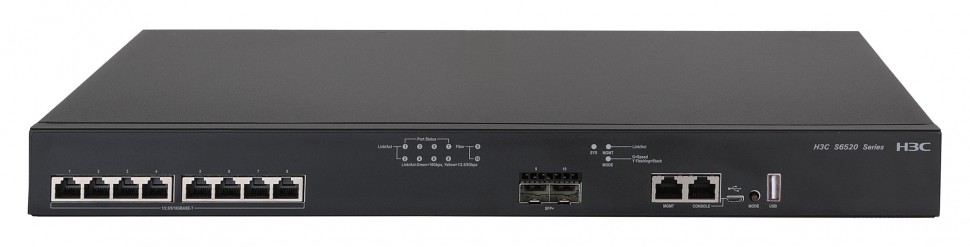 Коммутатор H3C LS-6520X-10XT-SI 2SFP+ управляемый