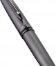 Ручка перьевая Waterman Expert DeLuxe (2119253) Metallic Silver RT F перо сталь нержавеющая подар.кор.