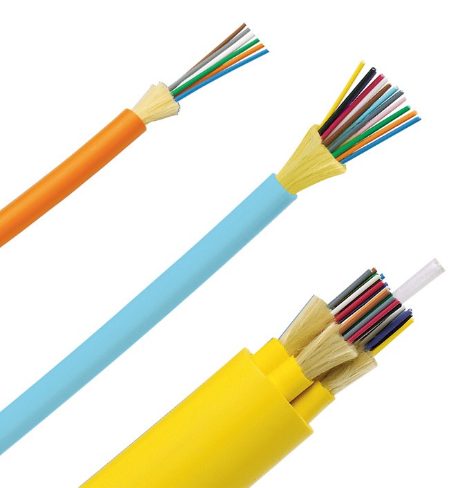 Кабель распределительный Panduit FADCX24-37 24x 50/125 OM3 внутренний LSZH 1м аквамарин (A)