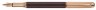 Ручка перьевая Carandache Varius Ebony (4490.132) Rose Gold Plated F перо золото 18K покрытое позолотой розовой подар.кор.
