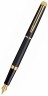 Ручка перьевая Waterman Hemisphere (S0920710) Matte Black GT F перо сталь нержавеющая/позолота 23К подар.кор.