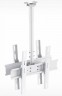 Кронштейн для телевизора Holder PR-102-W белый 32"-65" макс.90кг потолочный фиксированный