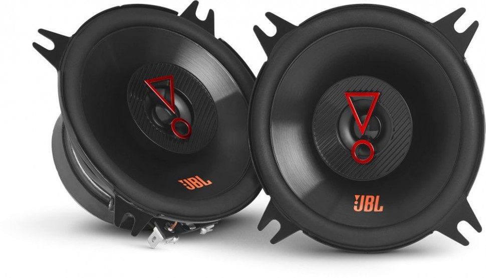 Колонки автомобильные JBL Stage3 427F (без решетки) 90Вт 90дБ 3Ом 10см (4дюйм) (ком.:2кол.) коаксиальные двухполосные