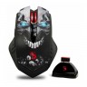 Мышь A4Tech Bloody R80 Skull черный/рисунок оптическая (4000dpi) беспроводная USB3.0 (8but)