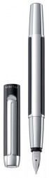 Ручка перьевая Pelikan Elegance Pura P40 (PL904896) черный/серебристый EF перо сталь нержавеющая подар.кор.