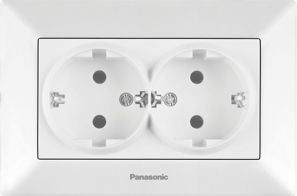 Розетка силовая Panasonic Arkedia (WMTC02052WH-RU) скрыт. зазем. IP20 белый (упак.:1шт)