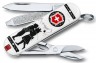 Нож перочинный Victorinox Classic Alps Love (0.6223.L1801) 58мм 7функций белый