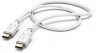 Кабель Hama 00183328 USB Type-C (m)-USB Type-C (m) 1.5м белый