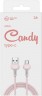 Кабель Redline Candy УТ000021996 USB (m)-USB Type-C (m) 1м розовый