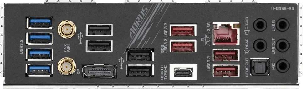 Материнская плата Gigabyte Z590 AORUS ULTRA Soc-1200 Intel Z590 4xDDR4 ATX AC`97 8ch(7.1) 2.5Gg RAID+DP