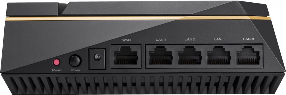 Роутер беспроводной Asus RT-AX92U(2-PK) AX6100 10/100/1000BASE-TX черный (упак.:2шт)