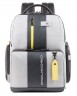 Рюкзак Piquadro Urban CA4550UB00BM/GRGR серый/желтый натур.кожа
