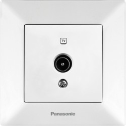 Розетка телевизионная Panasonic Arkedia (WMTC04512WH-RU) скрыт. IP20 белый (упак.:1шт)