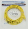 Патч-корд cat5E molded 5м желтый RJ-45 (m)-RJ-45 (m)