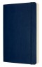 Блокнот Moleskine CLASSIC SOFT EXPENDED QP618EXPB20 Large 130х210мм 400стр. нелинованный мягкая обложка синий сапфир