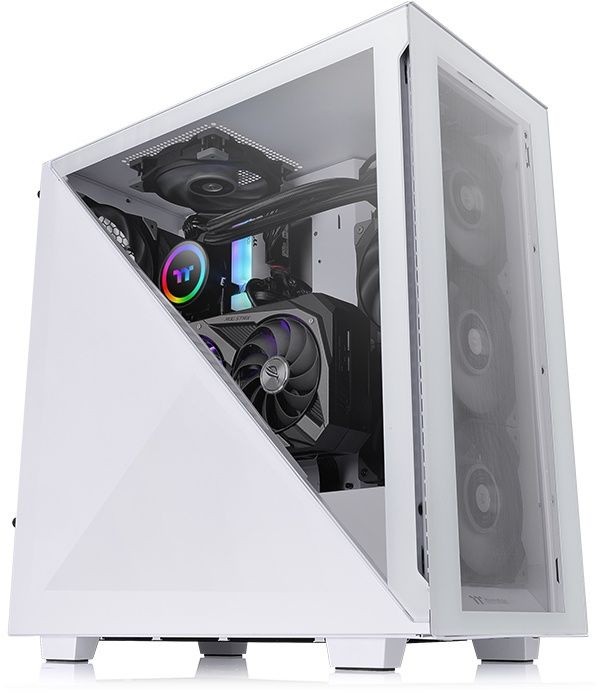 Корпус Thermaltake Divider 300 TG белый без БП ATX 6x120mm 3x140mm 2xUSB3.0 audio bott PSU