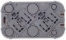 Блок силовая (2 розетки) Legrand Quteo (782212) откр. IP20 белый