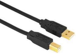 Кабель Hama H-29766 00029766 USB A(m) USB B(m) 1.8м черный