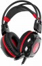 Наушники с микрофоном A4Tech Bloody G300 черный/красный 1.8м мониторные оголовье (G300 BLACK+RED)
