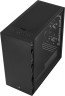 Корпус Aerocool Flo Saturn FRGB-G-BK-v1 черный без БП ATX 2xUSB2.0 2xUSB3.0 audio bott PSU