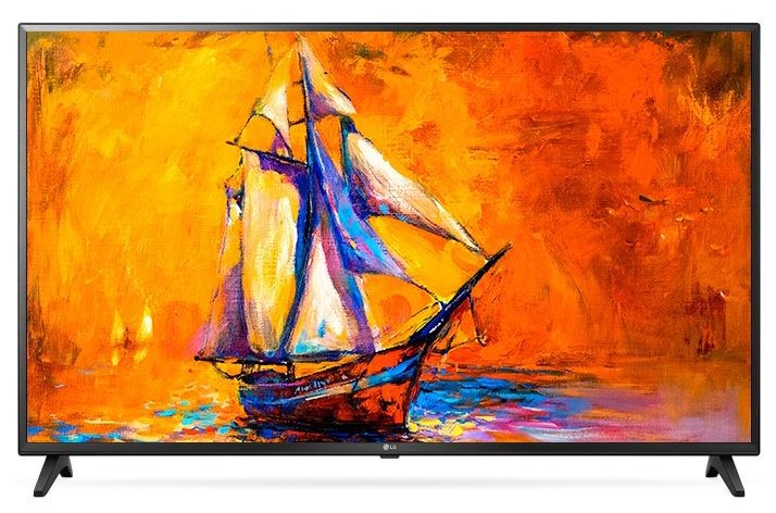 Телевизор LED LG 43" 43UK6200PLA черный/Ultra HD/50Hz/DVB-T2/DVB-C/DVB-S2/USB/WiFi/Smart TV (RUS)