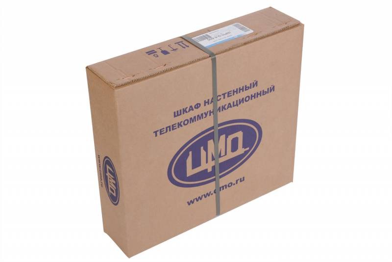 Шкаф коммутационный ЦМО ШРН-Э-15.500 15U 600x520мм пер.дв.стекл несъемн.бок.пан. 50кг серый