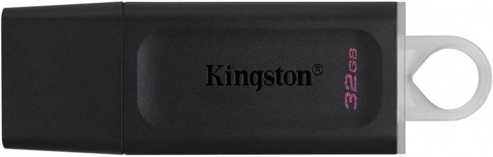 Флеш Диск Kingston 32Gb DataTraveler Exodia DTX/32GB USB3.1 черный/белый