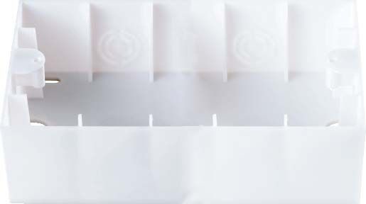 Коробка Panasonic Arkedia WMTC07929WH-RU двойная 2x пластик белый (упак.:1шт)