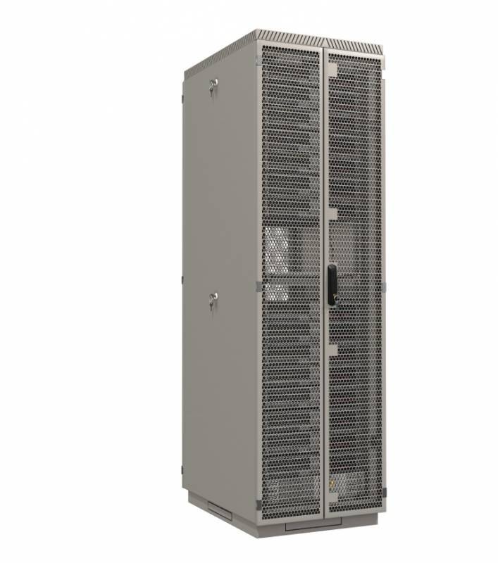 Шкаф серверный ЦМО ШТК-С-42.6.10-48АА 42U 600x1050мм пер.дв.перфор. 2 бок.пан. 1000кг серый