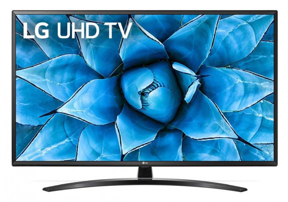Телевизор LED LG 49" 49UN74006LA черный/Ultra HD/50Hz/DVB-T2/DVB-C/DVB-S/DVB-S2/USB/WiFi/Smart TV (RUS)