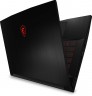 Ноутбук MSI GF63 Thin 9SCSR-1412XRU Core i5 9300H/8Gb/1Tb/SSD256Gb/NVIDIA GeForce GTX 1650 Ti MAX Q 4Gb/15.6"/IPS/FHD (1920x1080)/Free DOS/black/WiFi/BT/Cam