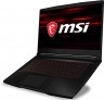 Ноутбук MSI GF63 Thin 9SCSR-1412XRU Core i5 9300H/8Gb/1Tb/SSD256Gb/NVIDIA GeForce GTX 1650 Ti MAX Q 4Gb/15.6"/IPS/FHD (1920x1080)/Free DOS/black/WiFi/BT/Cam