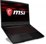 Ноутбук MSI GF63 Thin 9SCSR-1412XRU Core i5 9300H/8Gb/1Tb/SSD256Gb/NVIDIA GeForce GTX 1650 Ti MAX Q 4Gb/15.6"/IPS/FHD (1920x1080)/Free DOS/black/WiFi/BT/Cam