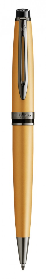 Ручка шариковая Waterman Expert DeLuxe (2119260) Metallic Gold RT M синие чернила подар.кор.